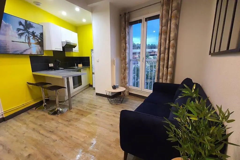 클레르몽페랑 Duplex T2 Neuf Jardin Lecoq 아파트